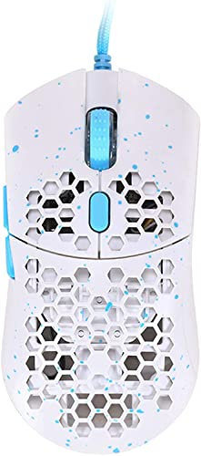 HK Gaming Sirius M Ultraleichte, Mit Wabenmuster Versehene, Beidhändige, Kabelgebundene Gaming-Maus - 6 Tasten - 16 000 CPI - 54 g ( Sirius-M , Massalia Limitierte Auflage )