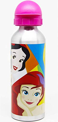 Disney Princesses Aluminium Water Drinking Bottle 520 ml 22 cm tall