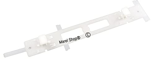 Marel Shop® - Guida Scorrevole Staffa Fissaggio Porta Kit 2 Pezzi per Lavastoviglie compatibile con Whirlpool Ignis Bauknecht per Modelli: ADG6450WH - ADG6452 - ADG6452AV - ADG6550AV - ADG6552IX