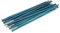 Harilla Zeltstange Teleskopstange Faltbar für Zeltplane, Aluminium Zeltstangen Ersatz, verstellbare Tarpstangen Zeltstangen Planenstangen für Outdoor Camping, Wandern, Markise, Blau 408 cm