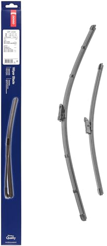 DENSO Flachwischer-Set DF-434 (700/450 mm, Linkslenker): Zwei leise, langlebige Wischer mit aerodynamischem Design. OEM-Qualität, breite Kompatibilität, 2 Jahre Garantie
