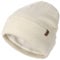 FURTALK Classic Beanie mit weiches Thermisches Polarfleece-Futter Unisex Strickmütze Warm Wintermütze für Herren & Damen Beige