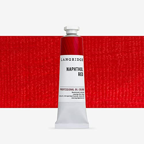 Langridge : Oil Paint : 40ml : Naphthol Red