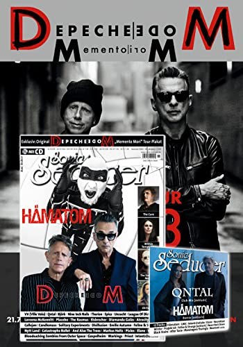 Sonic Seducer 11/2022 + CHS243: Depeche Mode (original Memento Mori Tour Plakat) + Hämatom (exkl. Remix) + The Cure + Qntal (exkl. Remix) + The Sisters Of Mercy + Within Temptation + dArtagnan uvm.