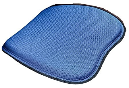 WALKFB Sommer-Waben-Gel-Auto-Kissen, Kühles Kissen, Jelly, Atmungsaktiv, Eiskissen, Büro-Akne-Stuhlkissen, Silikon-Auto-Akne-Kissen