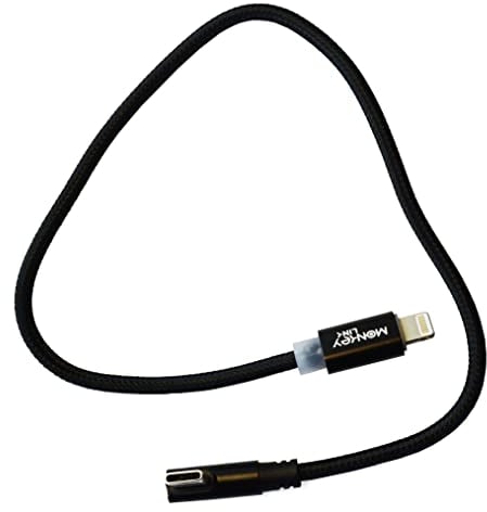 MonkeyLink Unisex – Erwachsene ML-ChargingCable C to Micro USB 30cm, Schwarz, 30 cm