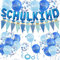 45 Stück Einschulung Deko für Junge Blau Schulkind Schulanfang Deko Set Schuleinführung Deko mit SHULKIND Folienballons Zuckertüte Girlande Banner Schulanfang Luftballons