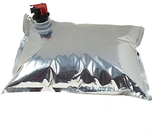 Nachfüll-Weinspender-Beutel, 5 x Ersatzbeutel für Beutel in Box, Getränkebehälter/Weinspender – 5 Liter für Partys und Konzerte