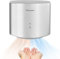 modunful Asciugamani Elettrico Compatto, Asciugamani Automatico Professionale, Asciugamani a Parete Commerciali per Bagno e Servizi igienici 1200W 220-240V, con Filtro Grigio