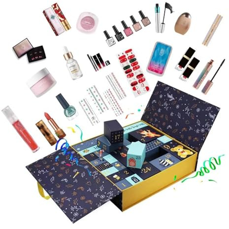 Eteslot Adventskalender 2023 Frauen Kosmetik, Adventskalender Make Up, Kosmetik Schminke Beauty Adventskalender 2023, Für Teenager, Mädchen, Frauen
