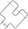 Oberer Widerstand Ofen, Herd 481225998472 WHIRLPOOL Backofen, Herd 481225998472 WHIRLPOOL
