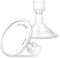 Maymom MyFit 11 mm Small Shields, Compatible with Medela Breast Pump- PersonalFit, Freestyle, Harmony, Maxi, Flex Connector, Connect to Widemouth/Narrow Connector, 2pcs