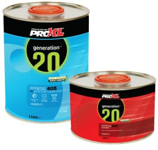 ProXL Xpress405 2k HS Anti Scratch Fast Cure Clear Lacquer Kit 1.5 Litre