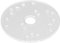 LOCADENCE Offset Router Plate, Guide Bushing Router Plate, Solid Plastic Router Guide Plate Router Table Insert Plate Includes Mounting Hardware for Bosch 6 1/2in with Centering