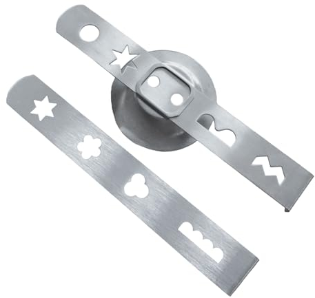 Reusable Metal Grinder Attachments for MUM4 MUM5 Stand Mixers Meat Grinder Biscuits Part Metal Cake Molds Part Stainless Steel Cookie Attachment