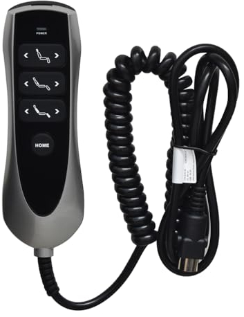 Handschalter Steuerpult Schalter Handsteuerung Fernbedienung für Elektrischer Lehnstühle Fernsehsessel mit Aufstehhilfe（7 Tastenanschläge Mit USB-Ladebuchse）