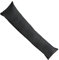 Sleep&Snuggle Plain Fabric Draft Excluder for Doors, Decorative Door or Window Draft Guard – Energy Saver (Black, Set of 1)