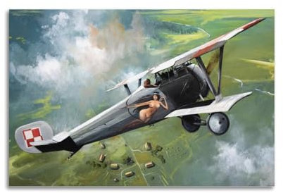 FYRCO Vintage-Poster aus dem 1. Weltkrieg, Nieuport Ni24 Bis, Militärflugzeug, dekoratives Gemälde, Leinwand, Poster, 50 x 75 cm