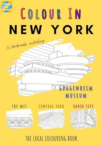 New York Colouring Book (A4)