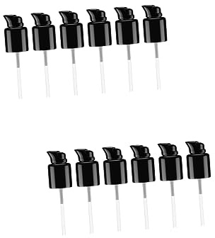 Ciieeo 12pcs Bottle Nozzle Pressure Pump Replace Head Pump Emulsion Bottle Soap Dispenser Bathroom Use Perfume Head Liquid Dispenser