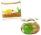 IMIKEYA 2 Stück Simuliertes Miniatur-Aquarium Mini-Aquarium- Dollhouse Fish Tank Ornament künstliche Fische House Decoration Miniatur-Handwerk Miniatur-Aquarium- Glas Colorful