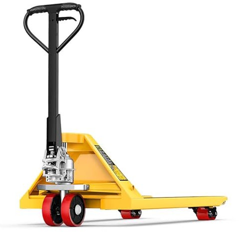 lyxamjrzyp Transpalette Manuel Hydraulique, Chariot Élévateur à Direction 180°, Appareil de Levage et Transport pour Entrepôt, Supermarché(XXX-Large)