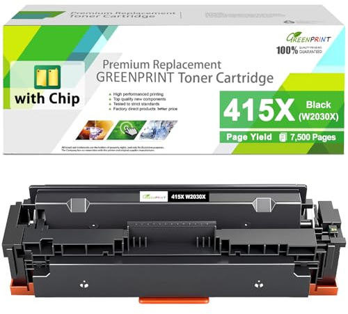 GREENPRINT MIT CHIP W2030X (W2030A) Kompatibel Tonerkartusche Schwarz High Yield 7500 Seiten für M454dn M454dw M454nw M479fnw M479dw M479fdn M479fdw M455dn M480f Drucker