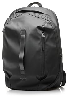 Trunk - Reiserucksack - Schwarz - Wasserabweisendes Handgepäck | Leichtes Handgepäck; großes Laptopfach; robuste Verarbeitung; für Arbeit, Schule & Reisen