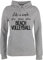 Pullover Damen Hoodie Frauen - Volleyball Geschenke Zubehör - Life is Simple Beachvolleyball - M - Grau meliert - vollyball Geschenk volleyballer Beach Hoody Sport mit Kapuze Hoodies