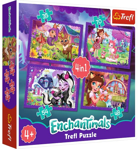 Puzzles - 4in1 - Fun with pupiles