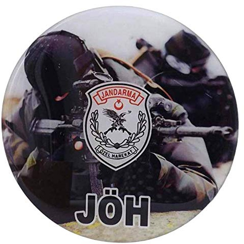 Gök-Türk Universal Aufkleber Sticker Wasserdicht Wasserfest Auto Frontscheibenaufkleber (JÖH Jandarma Özel Harekat)