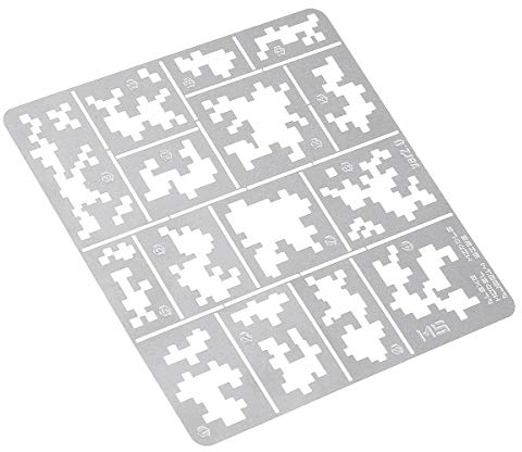 TuToy 1/35 Afv Digital Camo Spray Vorlage Aus Edelstahl Schablone Leckage Sprühform