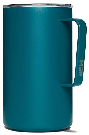 MiiR, Camp Cup, vakuumisoliert, Edelstahl mit Schiebedeckel, BPA-frei, prismatisch, 500 ml