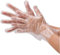 Aspect Disposable plastic transparent Hand Gloves, Polyethylene Gloves for Food | Latex Free Gloves | Clear Food Prep Gloves | Free Size (300 PACK)