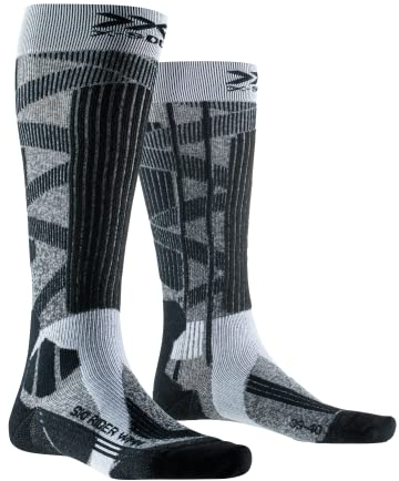 X-Socks Ski Rider 4.0 Skisocke Grau Frau Grösse 41-42