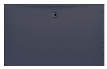 LAUFEN Pro Duschwanne, 1600x1000x33mm, superflach, 0, H2119550780001, Farbe: Anthrazit Matt