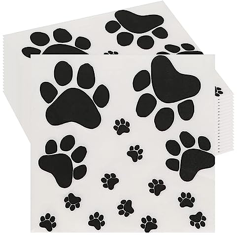 POPOYU 20 Stück Hund Servietten,33 cm*33 cm Servietten Dschungel,Deko Safari Servietten für Babyparty,Servietten Kindergeburtstag Hund für Dschungel Safari Geburtstag Party Deko Geschirr