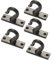 UNDERGROUND PARTS Cast Iron Ceiling Hanging Hook Kitchen Utensil Cup Mug Holder Black - Set of 5