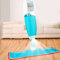 Spray Mop, Scopa Lavapavimenti a Spruzzo, Mocio in Microfibra con Spruzzatore Acqua, con Flacone Ricaricabile da 500 ml (blu)