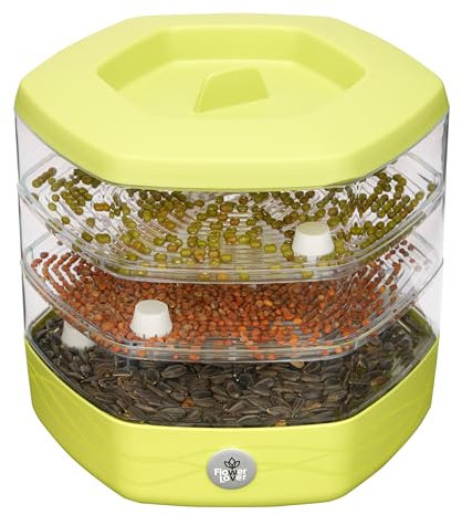 Garronda Germinador de Semillas con 3 Niveles Bandejas de Germinación para Brotes Semilleros de germinación GD-0074 (Aguacate, 170x170x150 cm)