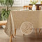 Romanstile Silvester Festliche Tischdecke abwaschbar 140 x 240 cm Champagner rechteckige und Wasserabweisende Tischdecken Deko für Weihnachten,Garten,Geburtstag,Party,Neujahr,Familienessen,Jahrestag