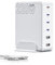USB Ladegerät Mehrfach, layajia 220W GaN III 8-Port USB C Schnellladegerät 100W mit Laptop, USB Netzteil mit 4 USB-C + 2 USB-A, USB Ladestation für iPad, iph0ne 16, Sumsung S24, Pixel