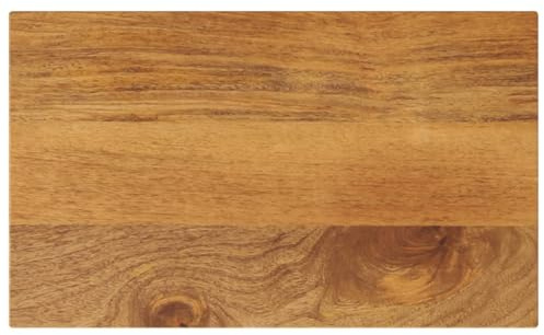 vidaXL Tischplatte 50x40x2,5 cm Rechteckig Massivholz Mango