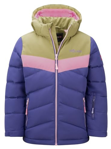Trollkids Girls Gryllefjord Jacket 116, Dark Purple
