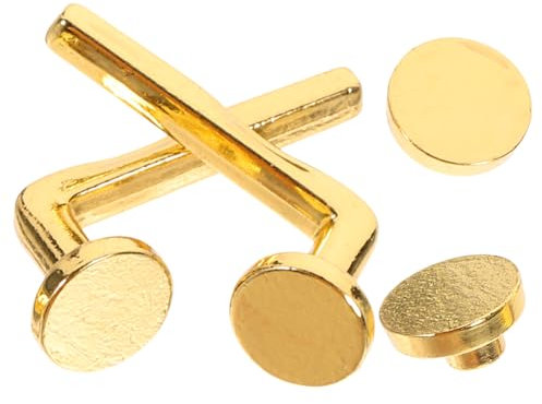 Vaguelly Gold Door Handle Model Accessories Miniature Lock Knob Kit for Dollhouse Decoration