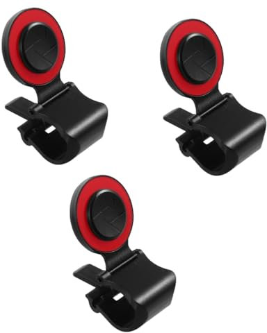 OKUMEYR 3 Piezas Clip Del Controlador De Juego Mangos De Juego Botón Disparador Del Juego Controladores De Juegos Móviles Disparadores De Juegos Asas De Juego Ordenador Personal Black