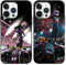 TBNMBGY 2 Stück Schutzhülle für iPhone 11 Hülle 6.1, Formula 1 Rennfahrer Cool Muster Design Ästhetik, Silikon TPU Weich Schutzhülle Bumper Case für F1 Formel 1 Rennen Fans,Feuerwerk