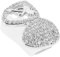 minkissy Gold Rapper Zahn Hip Diamant Grills Edelsteine ​​Halloween Frauen Gefälschte Grill Zähne Schmuck Grill Zähne Grill Für Zähne Silber Zirkon