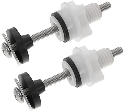 DIYEAH Tornillos de para Asientos de Inodoro Inoxidable Fijación Duradera y Instalación Accesorios para Inodoro 1 Juego
