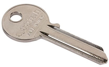 Llaves de Serreta en bruto | Copia de llaves con cinco pitones | Pack de 5 copias de llaves en bruto